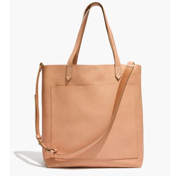 MADEWELL Medium Transport Leather Tote - Picture 1 of 14
